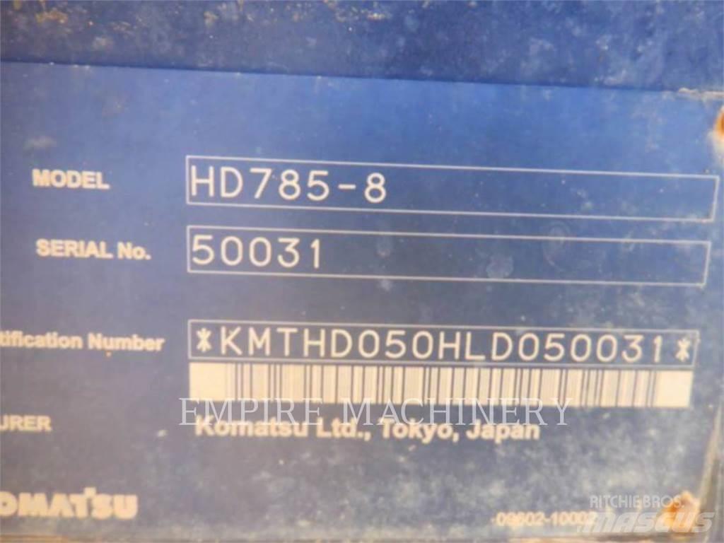 Komatsu HD785-8 Wozidła przegubowe