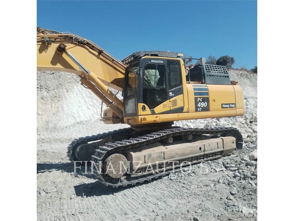 Komatsu PC490 Koparki gąsienicowe