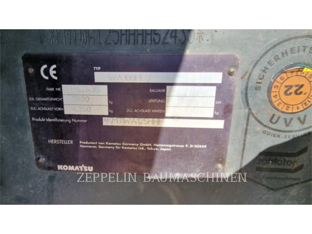 Komatsu WA100M-7 Ładowarki kołowe