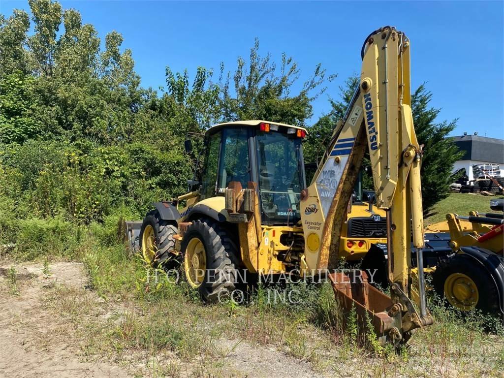 Komatsu WB150 Koparko-ładowarki