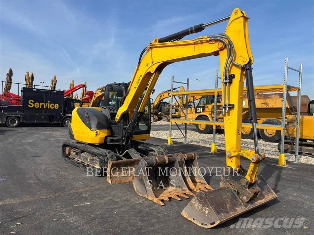 Kubota KX080.4 Koparki gąsienicowe