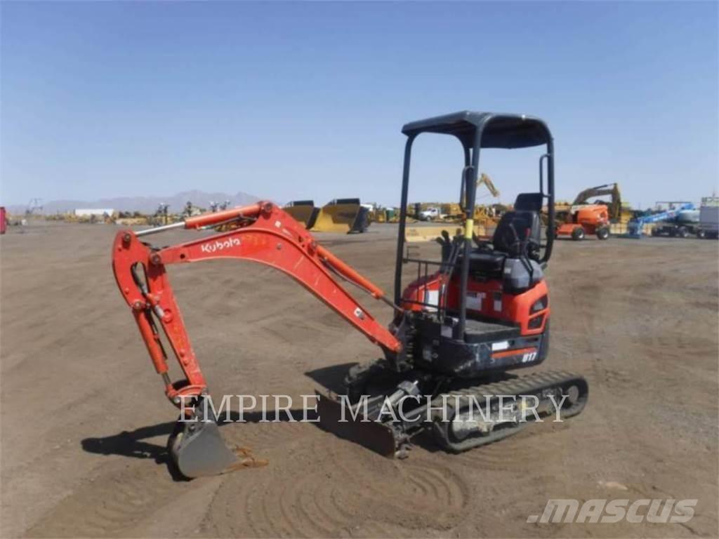 Kubota U17 Koparki gąsienicowe