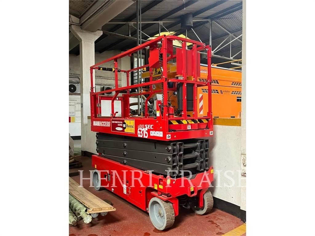 Manitou BF S.A. 100SEC Podnośniki nożycowe