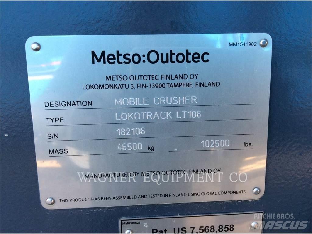 Metso LT106 Kruszarki mobilne