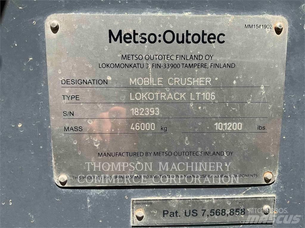 Metso LT106 Kruszarki mobilne
