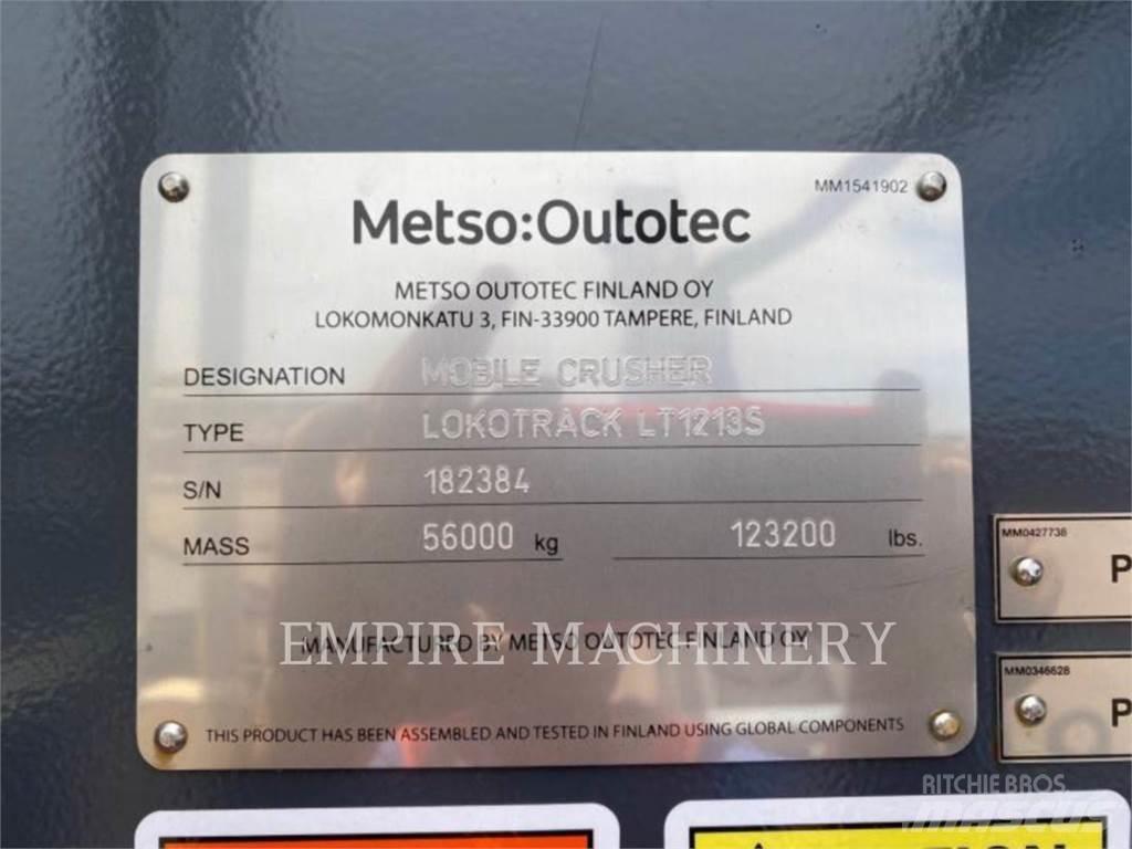 Metso LT1213S Kruszarki mobilne