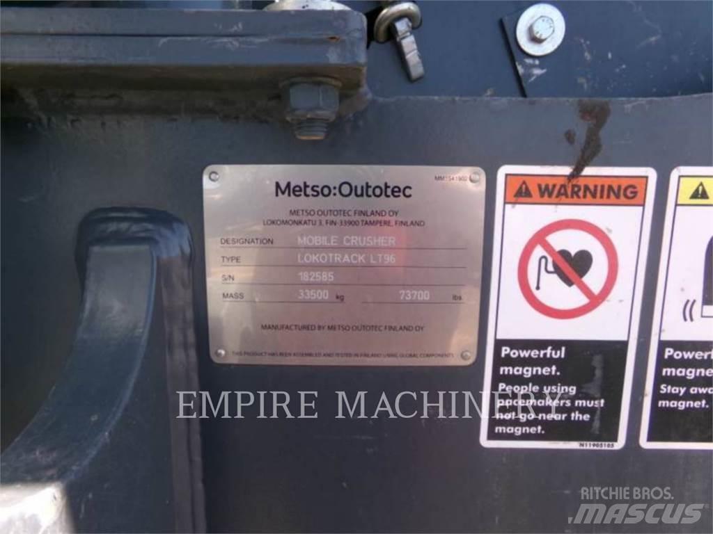 Metso LT96 Kruszarki mobilne