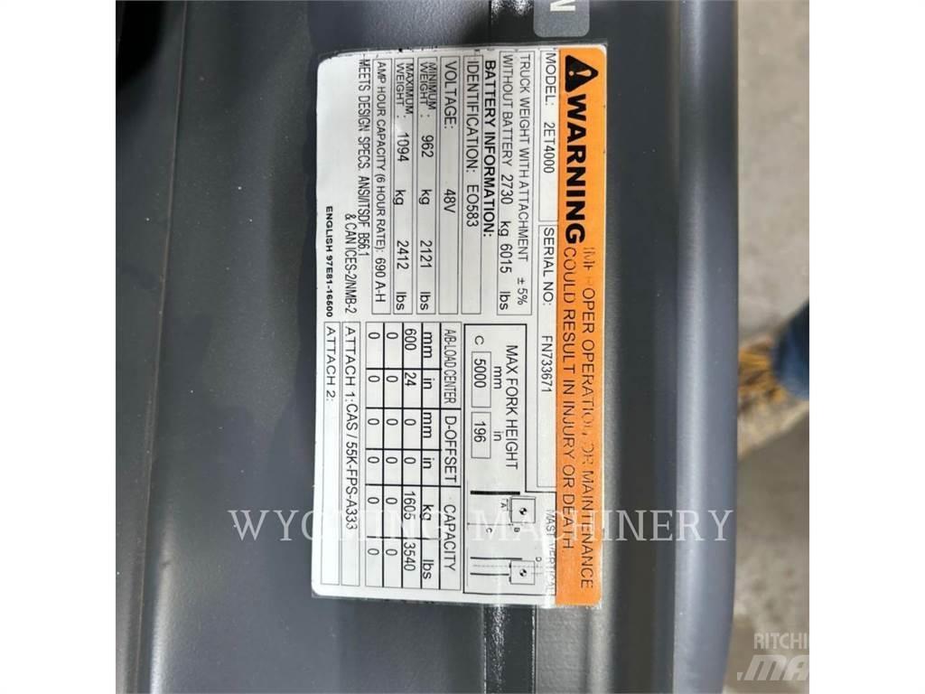Mitsubishi 2ET4000 Wózki elektryczne
