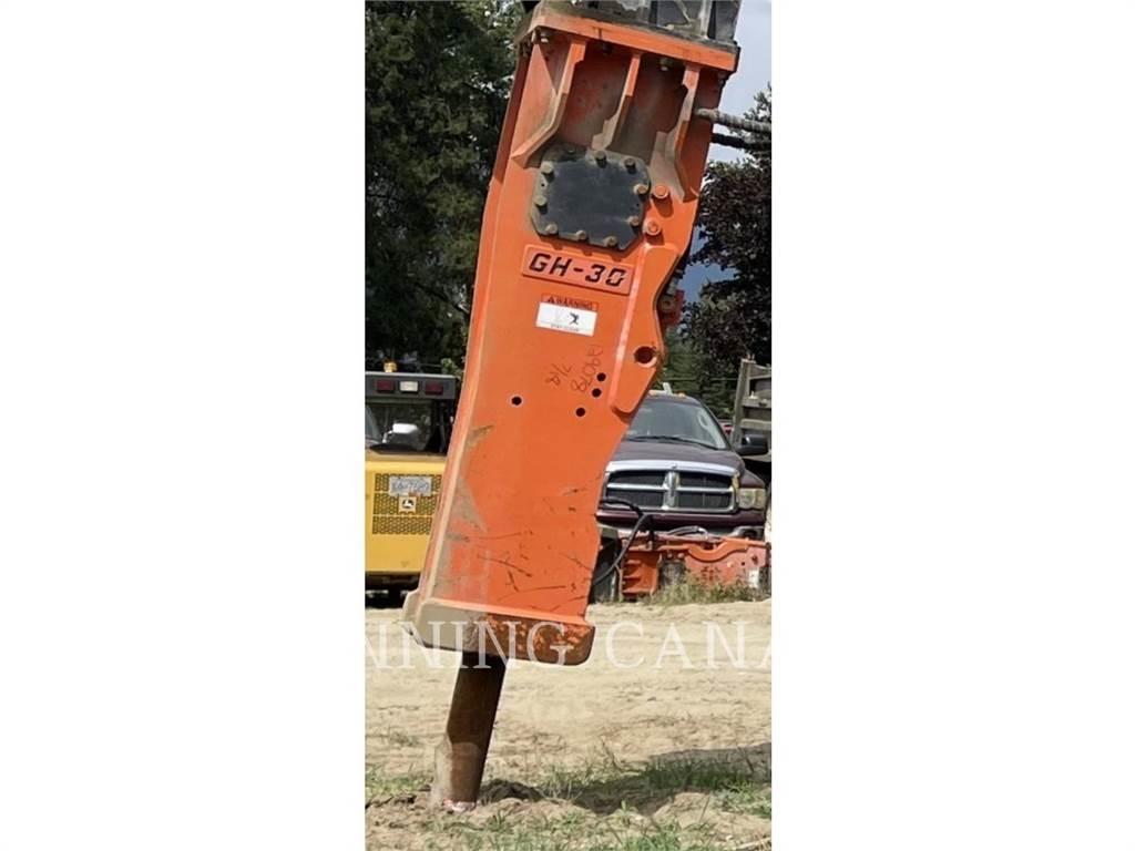 NPK INC. GH30 Młoty hydrauliczne