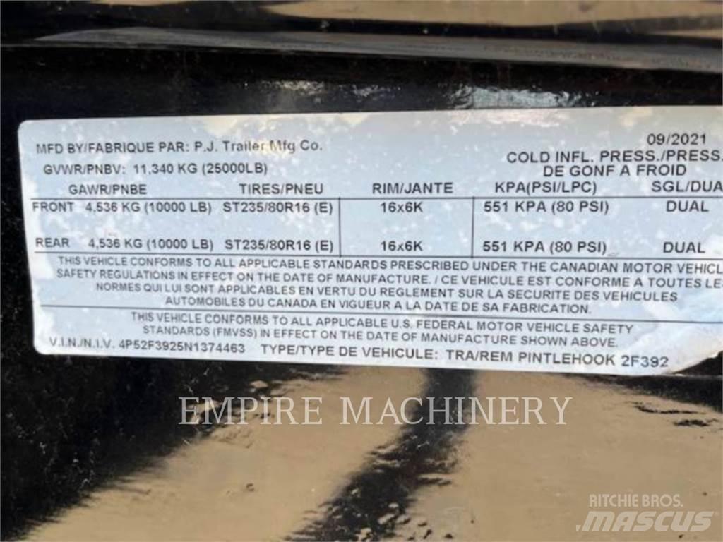 PJ TRAILERS TAG Inne przyczepy
