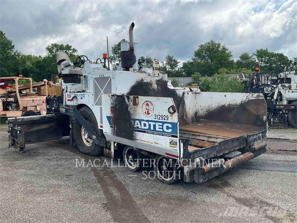 Roadtec RP170 Rozściełacze do asfaltu