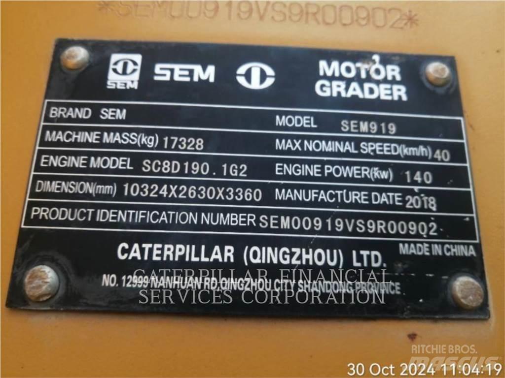 SEM MACHINERY SEM919 Równiarki
