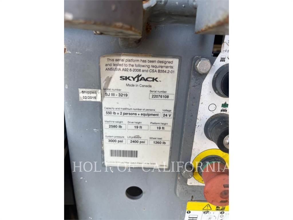 Skyjack SCISSOR 19 Podnośniki nożycowe