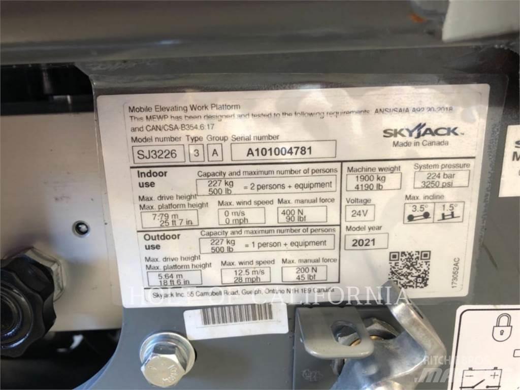 Skyjack SCISSOR26N Podnośniki nożycowe