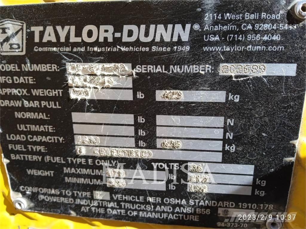 Taylor-Dunn C432 Wózki widłowe inne
