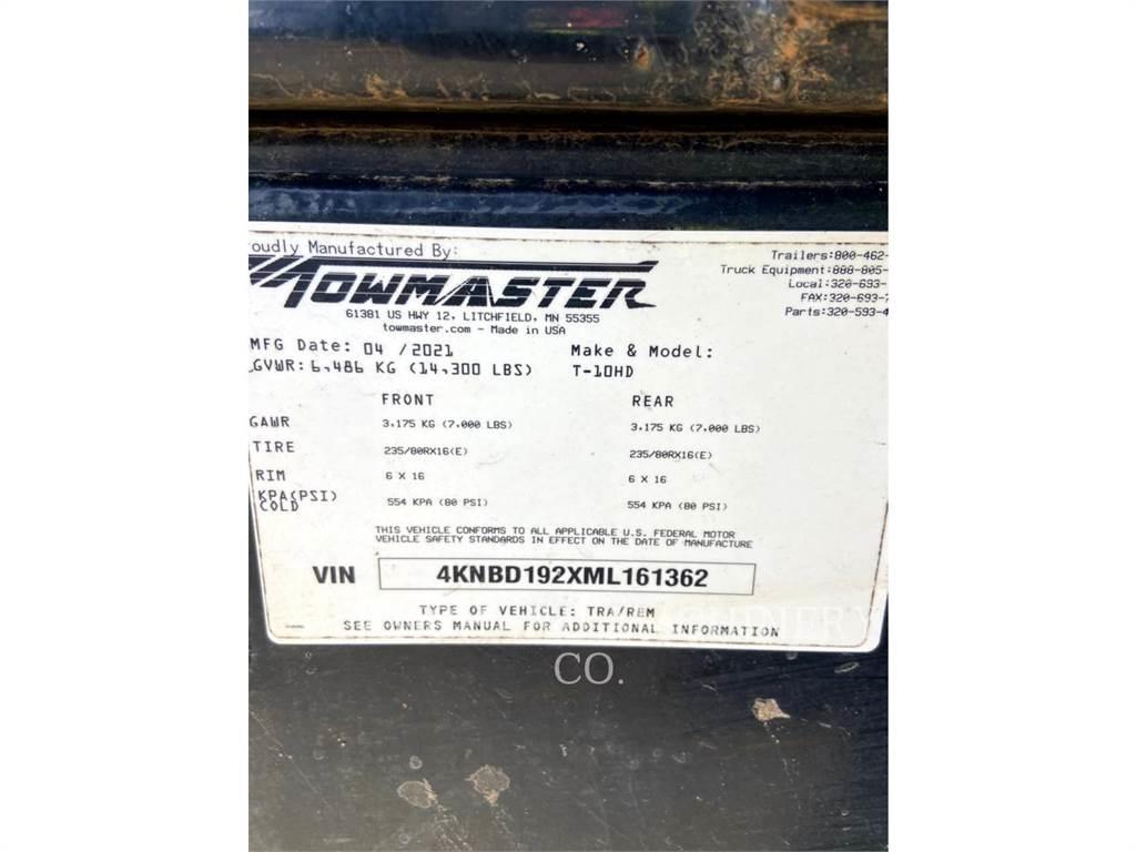 TOWMASTER T-10DH Inne przyczepy