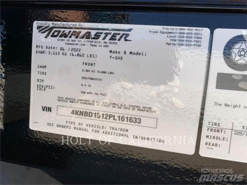 TOWMASTER TRLR DMP10 Inne przyczepy