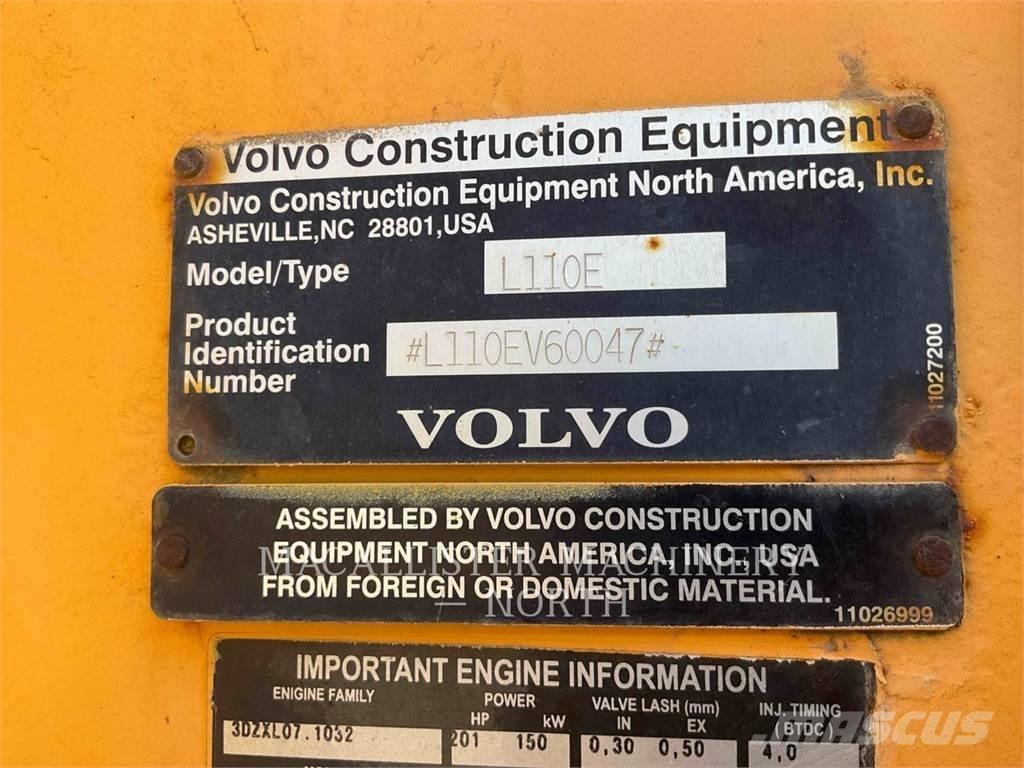 Volvo L110E Ładowarki kołowe