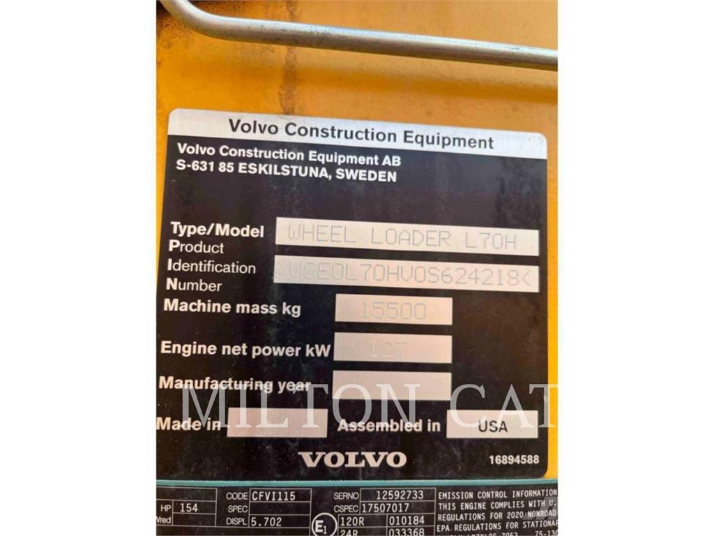 Volvo L70H Ładowarki kołowe