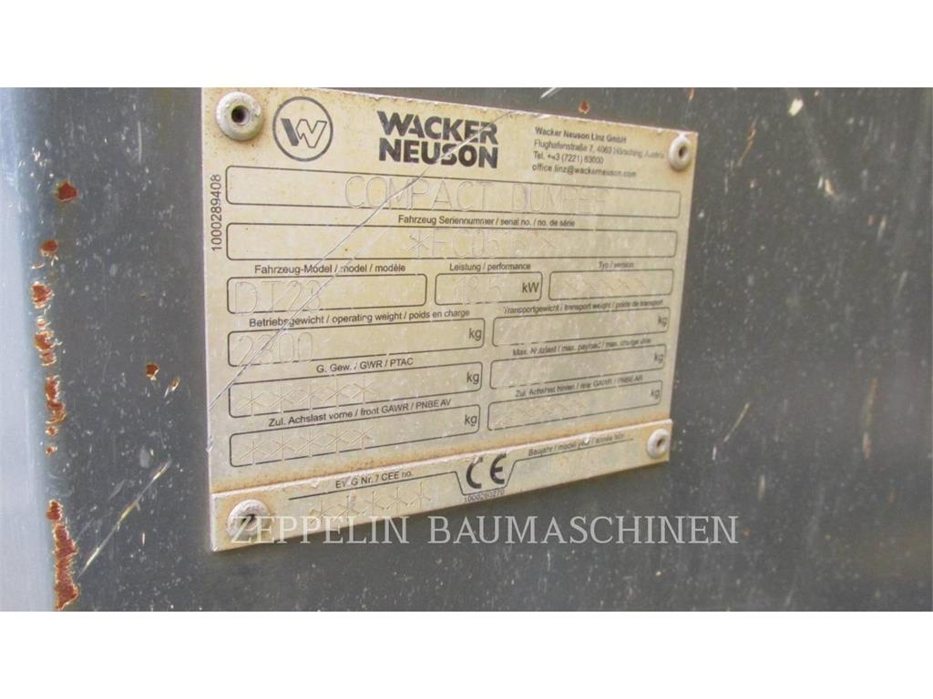 Wacker DT23 Wozidła przegubowe