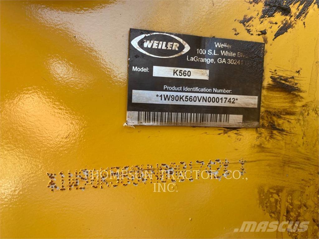 Weiler K560FV Ładowarki typu "knuckleboom"
