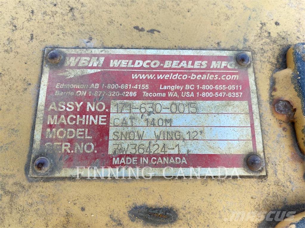 Weldco Beales 140M Pługi wirnikowe