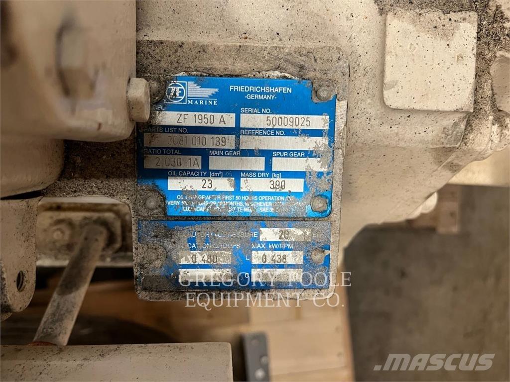 ZF TRANSMISSION 1950A Morskie silniki pomocnicze
