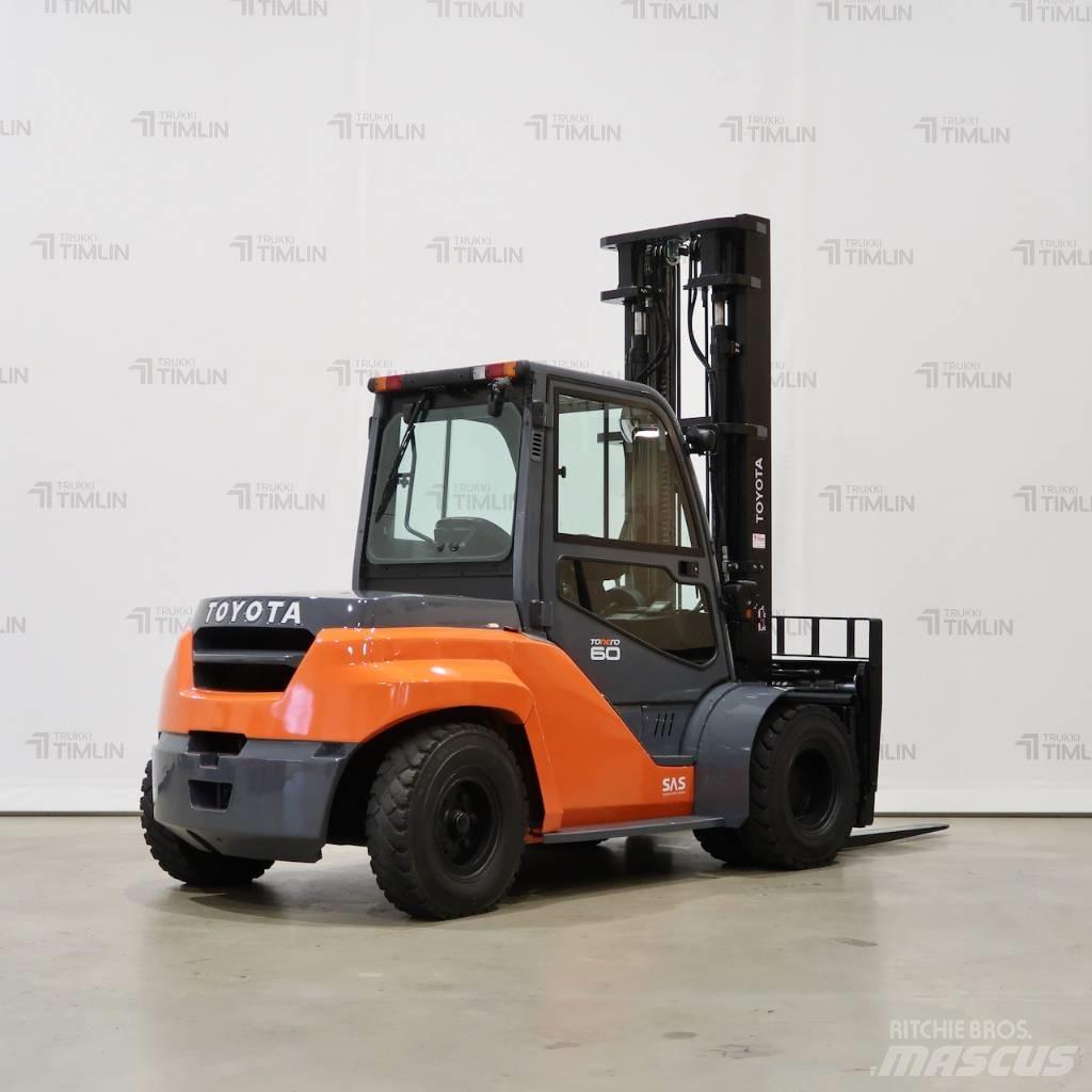 Toyota 40-8FD60N Wózki Diesla