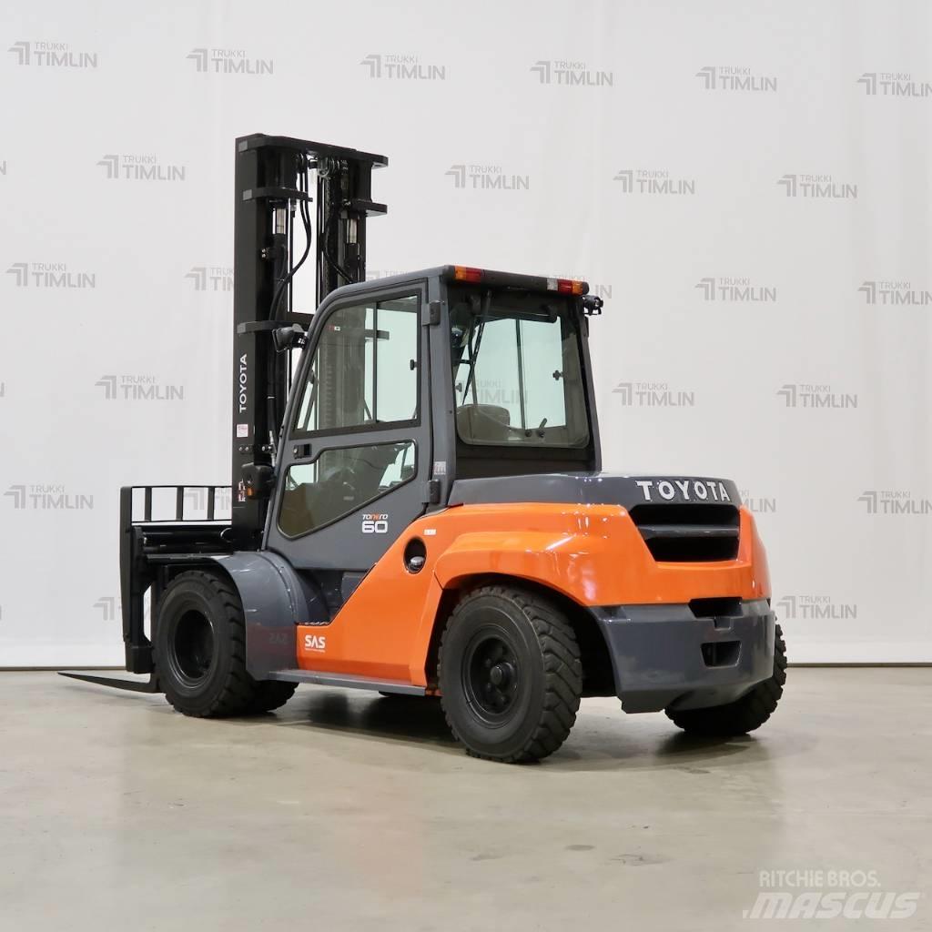 Toyota 40-8FD60N Wózki Diesla