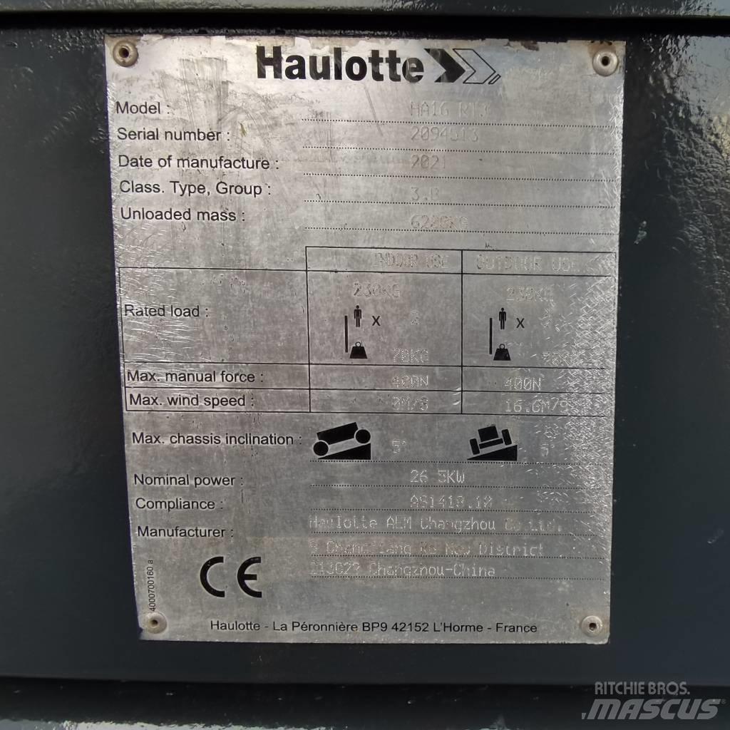 Haulotte HA16RTJ Podnośniki przegubowe