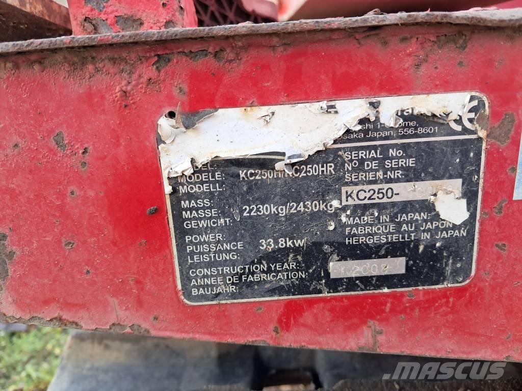 Kubota KC 250 HR Wozidła gąsienicowe