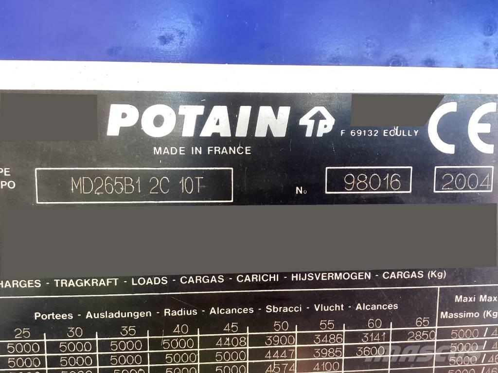 Potain MD265B1-J10 Żurawie wieżowe