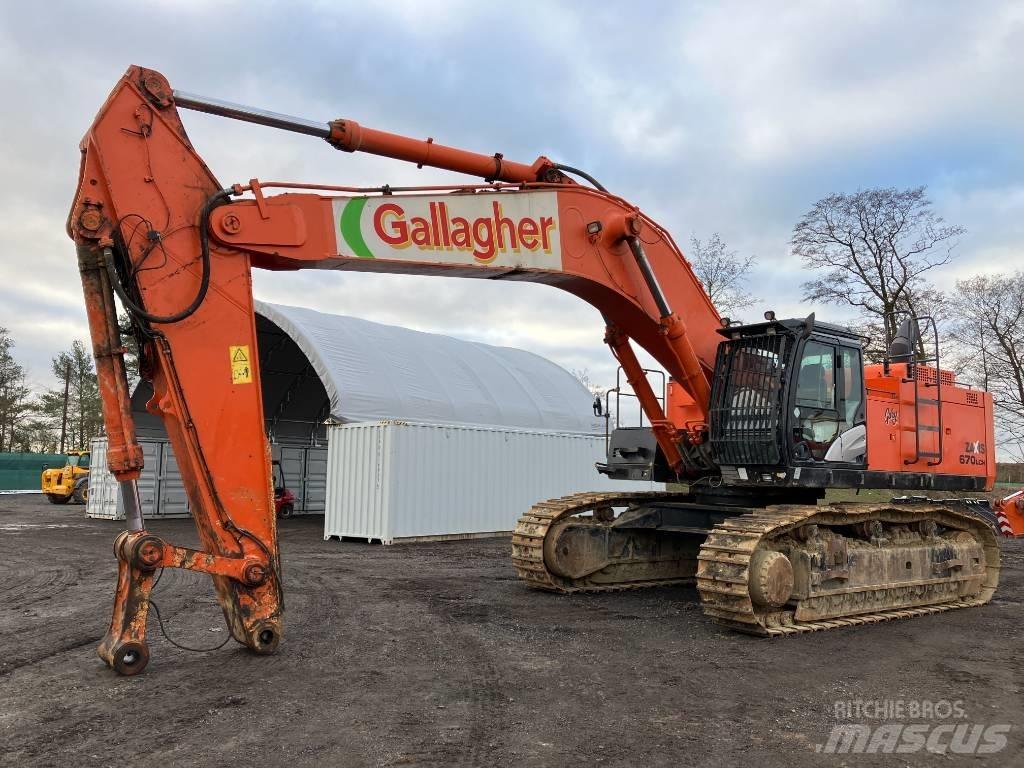 Hitachi ZX670LCH-5B Koparki gąsienicowe