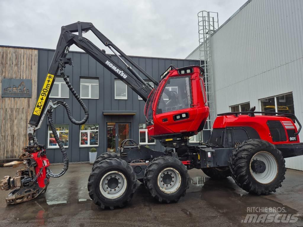 Komatsu 901 Harwestery