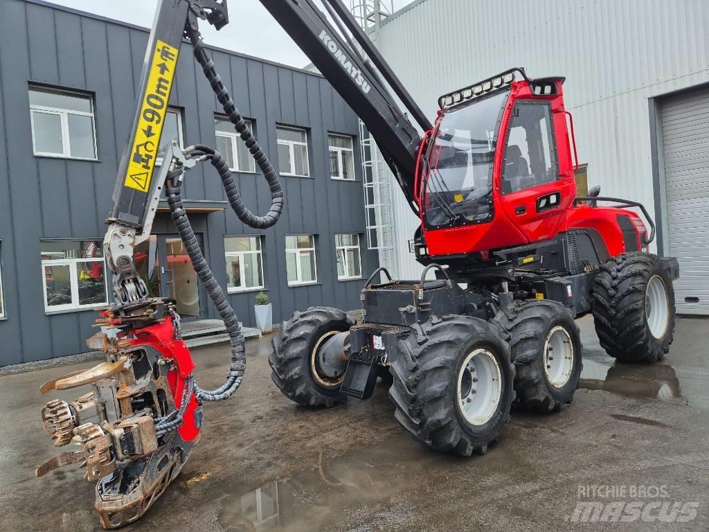 Komatsu 901 Harwestery