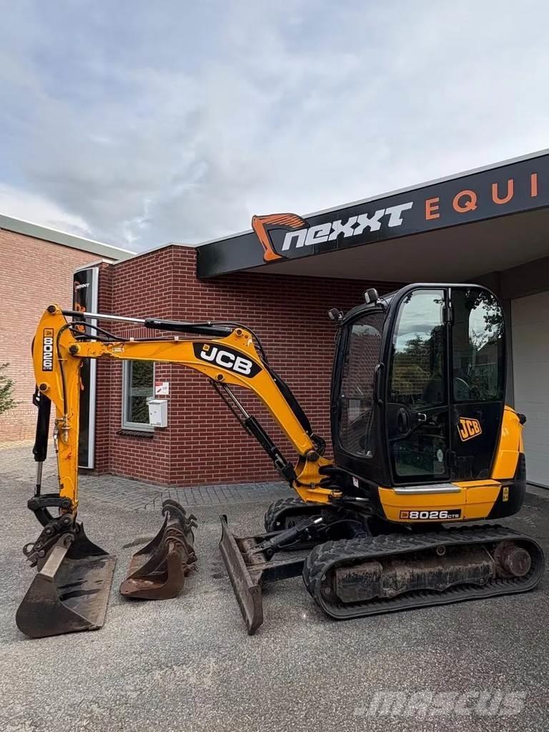 JCB 8026 CTS Minikoparki