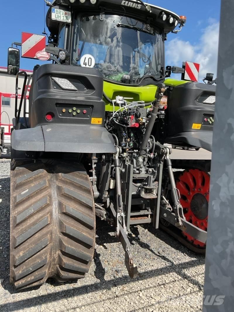 CLAAS Axion 960 TT Żurawie gąsienicowe