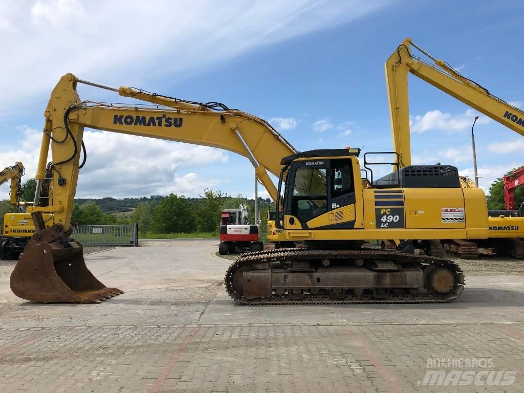 Komatsu PC490LC-10 Koparki gąsienicowe