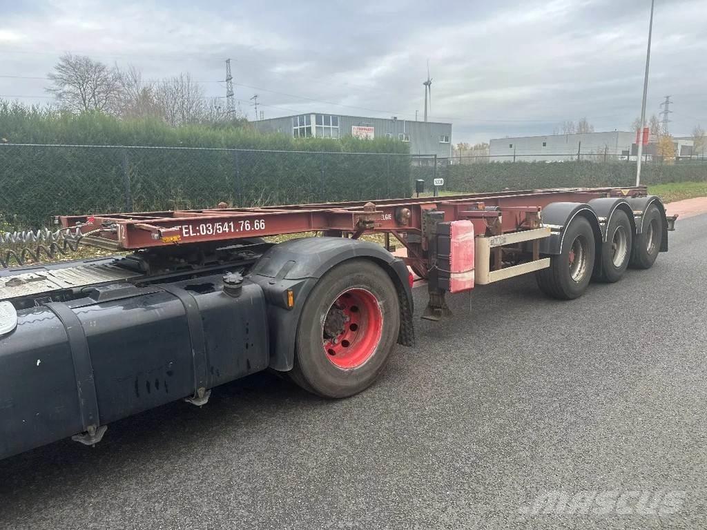 LAG 0-3-39L Naczepy do transportu kontenerów