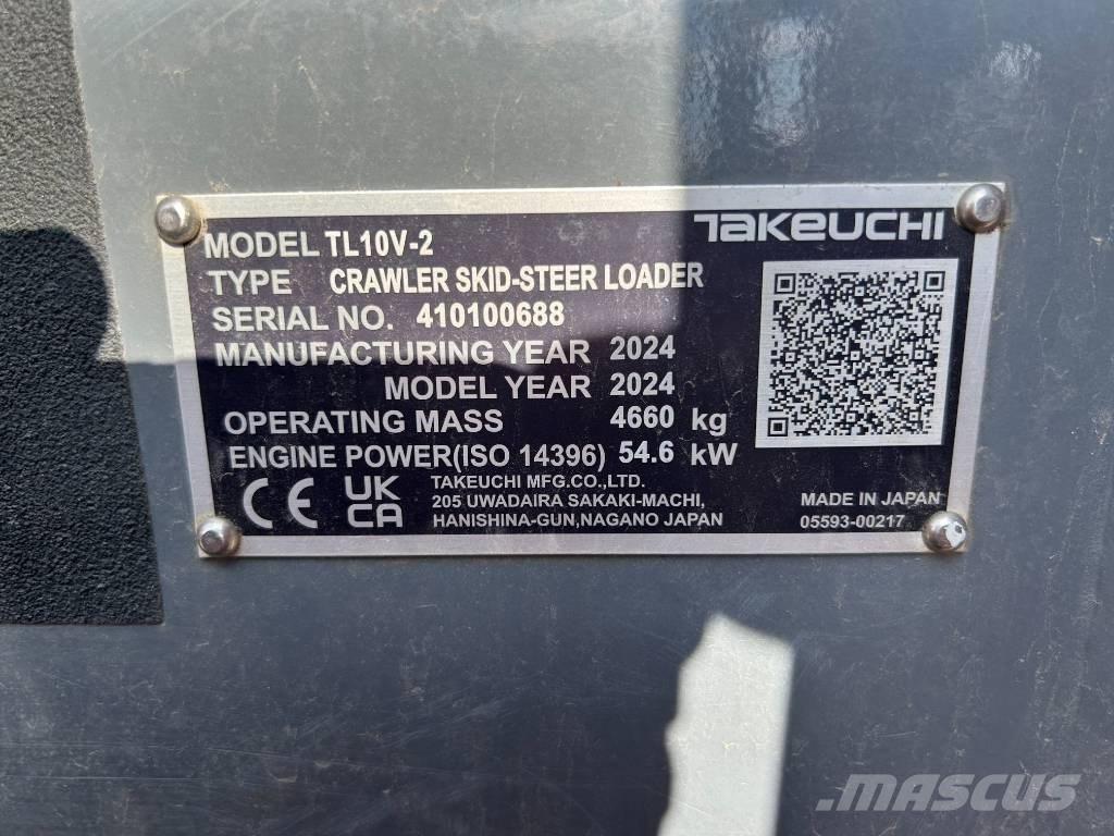 Takeuchi TL 10 V2 Ładowarki gąsienicowe