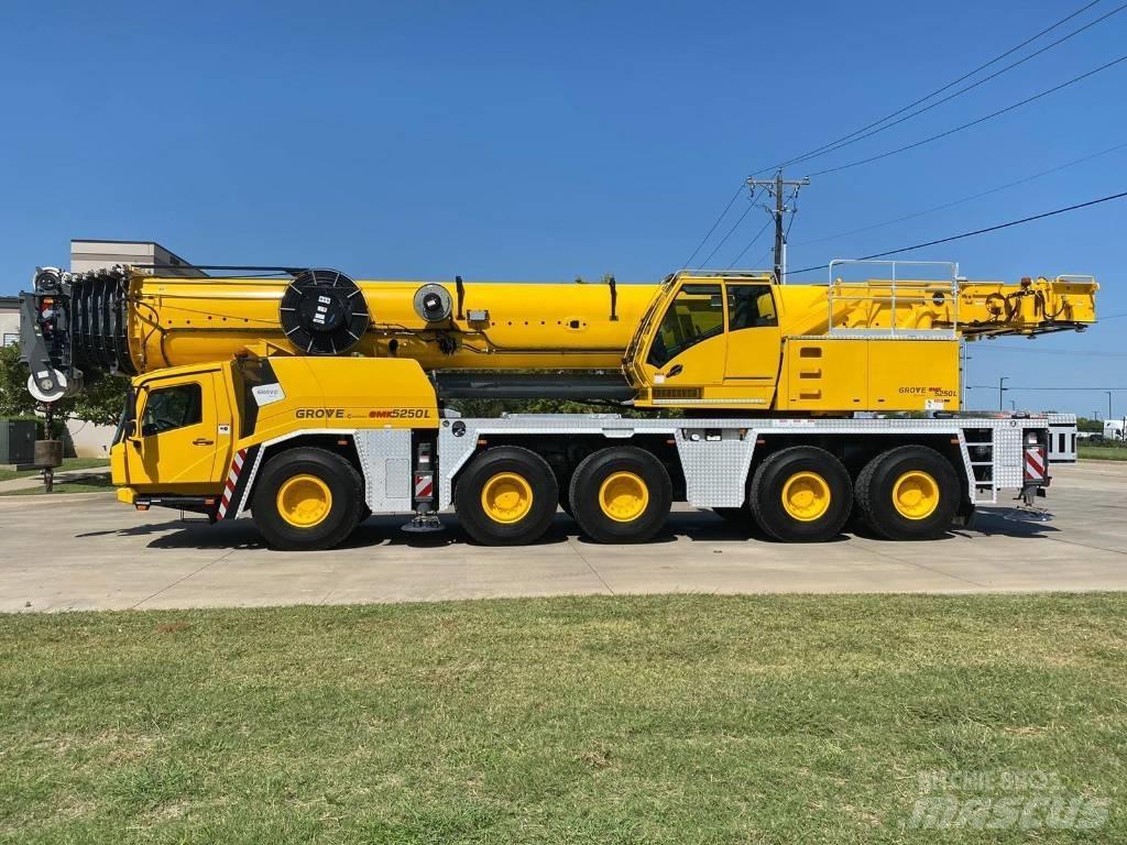 Grove GMK5250L Żurawie szosowo-terenowe