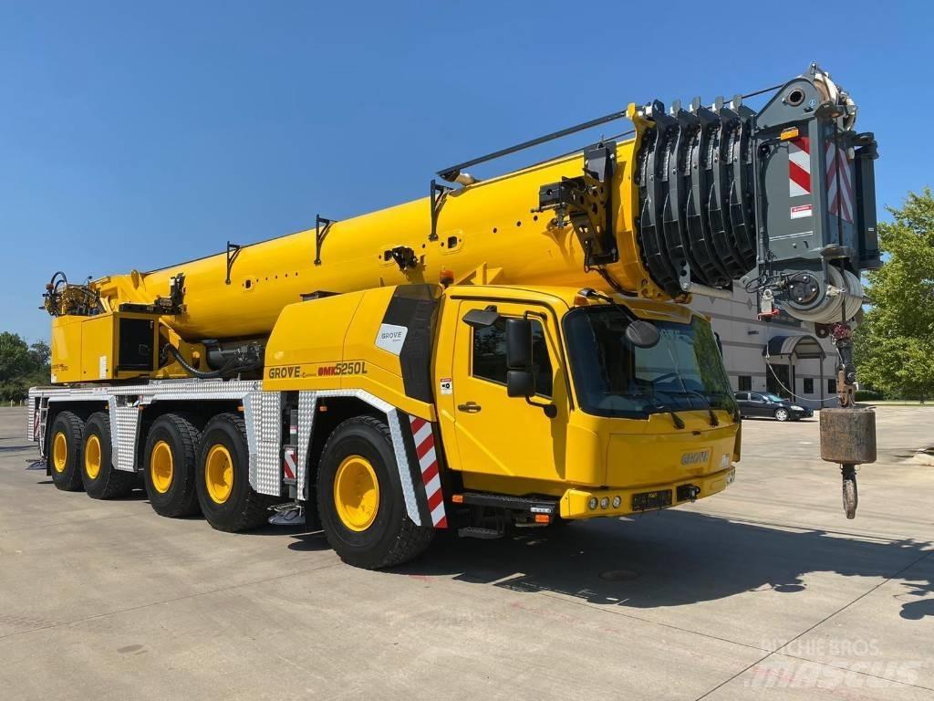 Grove GMK5250L Żurawie szosowo-terenowe