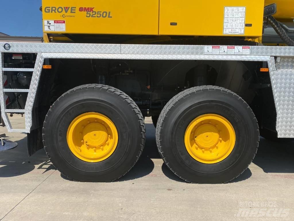 Grove GMK5250L Żurawie szosowo-terenowe