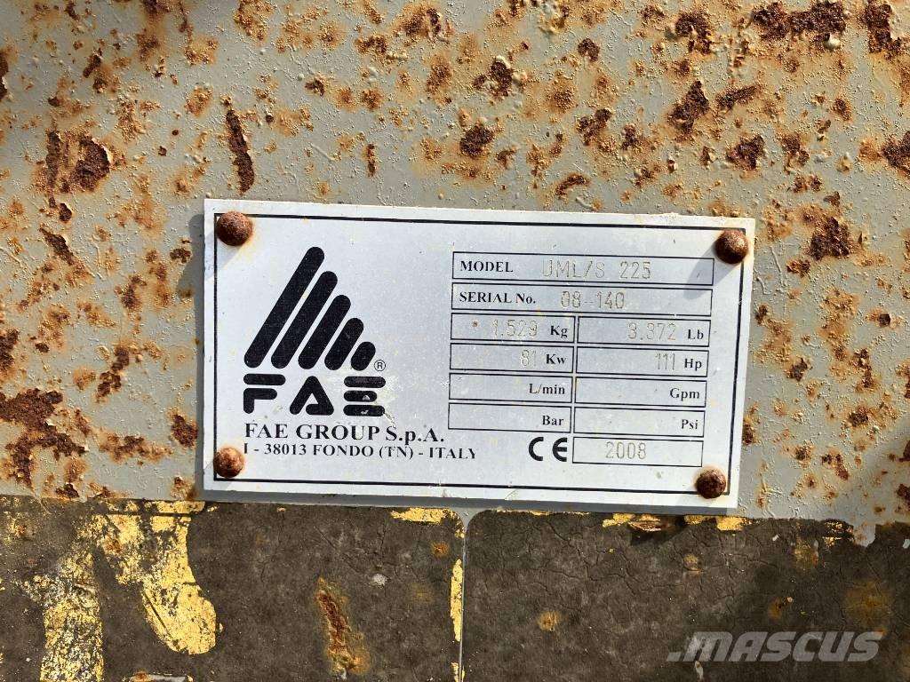 FAE UML/S 225 Glebogryzarki