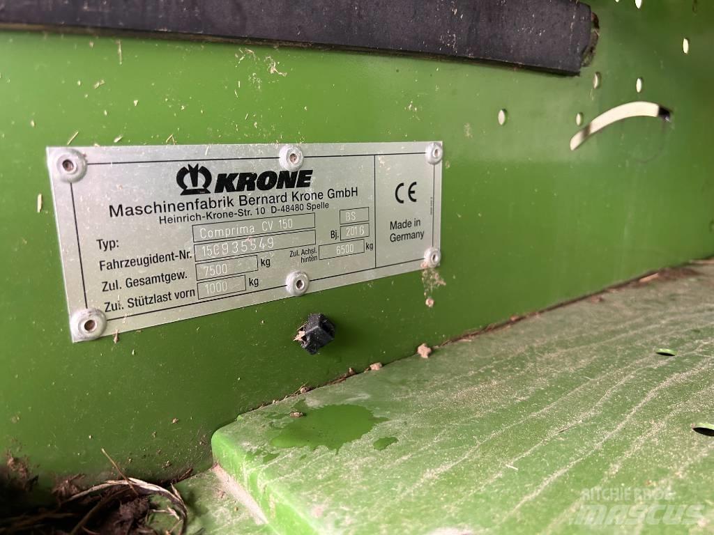 Krone CV150XC Prasy zwijające