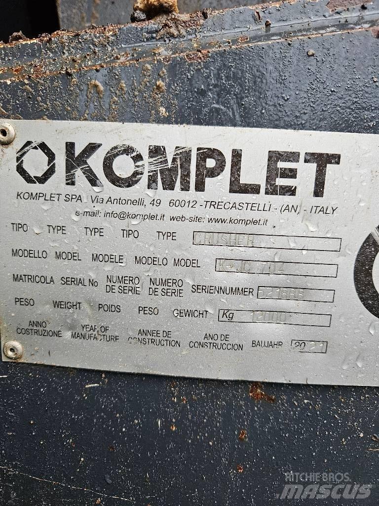 Komplet K-JC 704 Kruszarki mobilne