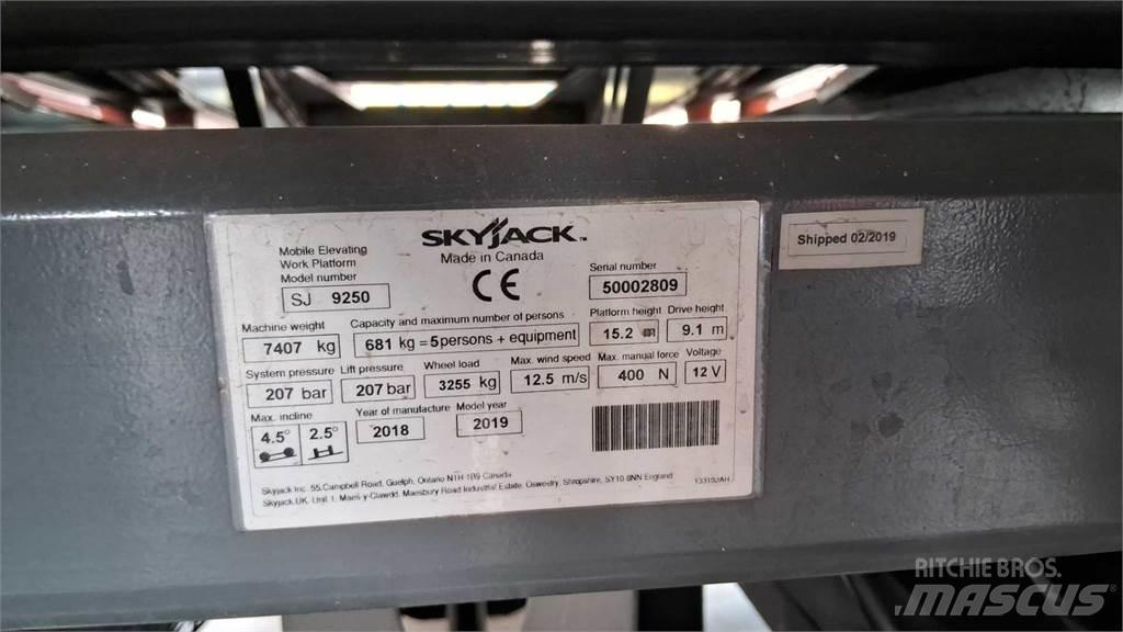 SkyJack 9250RT Podnośniki nożycowe