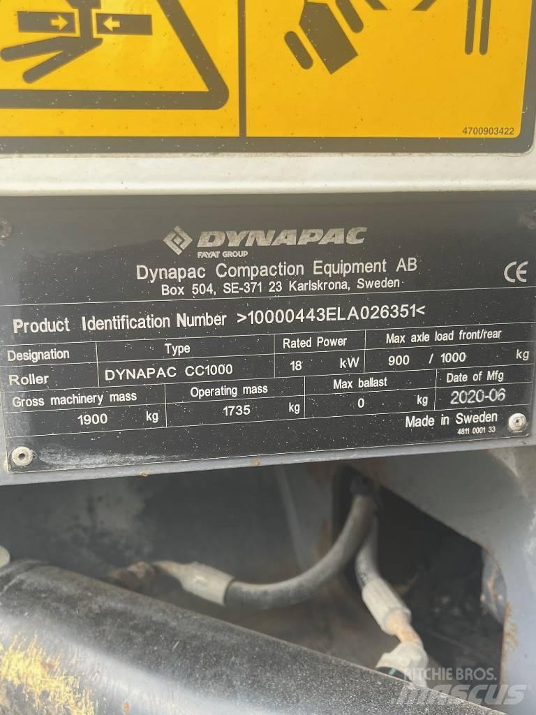 Dynapac CC 1000 Walce dwubębnowe