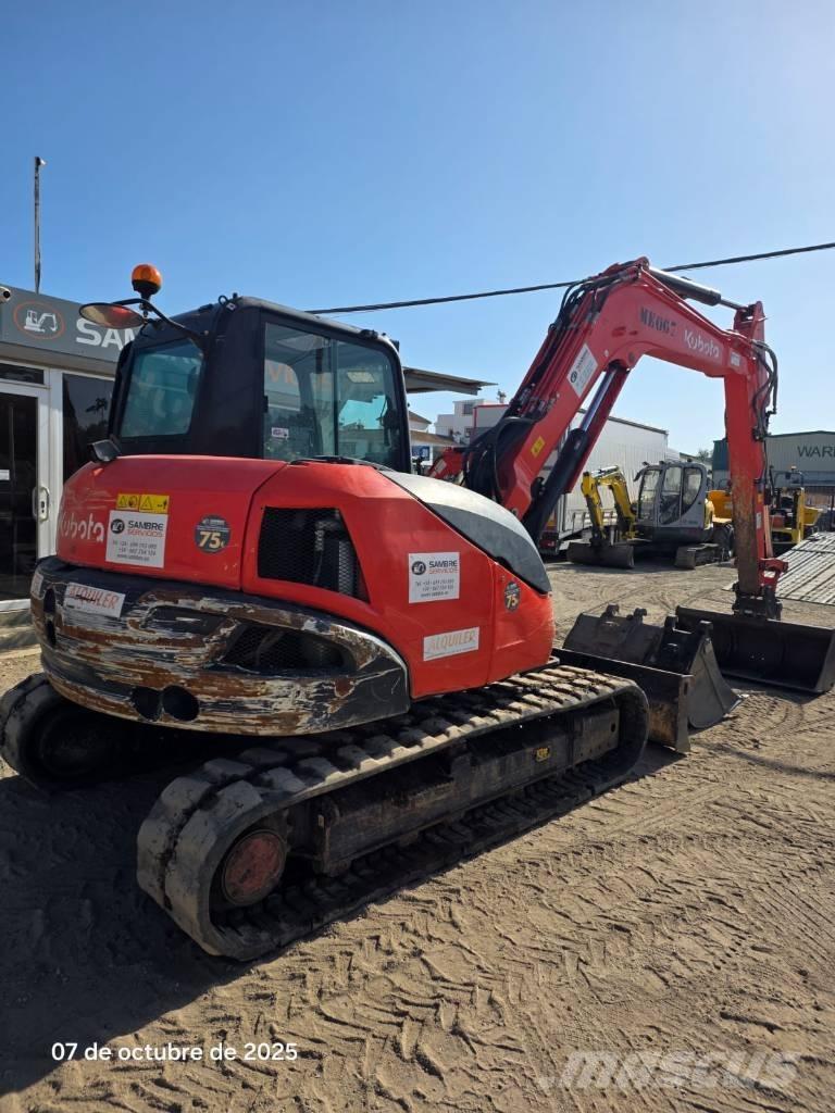 Kubota KX80-4a2 Midikoparki  7t - 12t