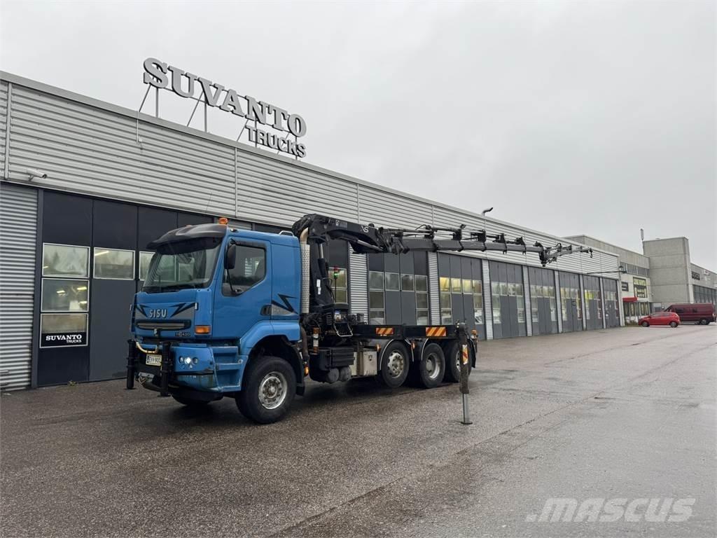 Sisu E11M Żurawie samochodowe